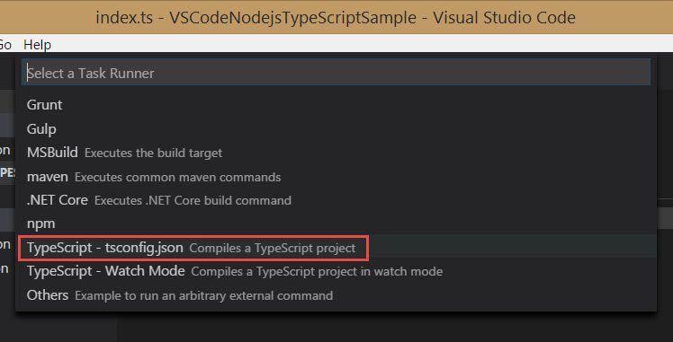 typescript for visual studio mac